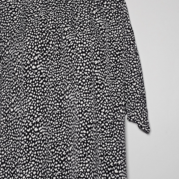 Annva short dolman sleeve mock neck tunic top large nwt - Picture 8 of 8